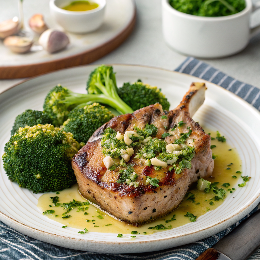 Garlic Herb Pork Chops
